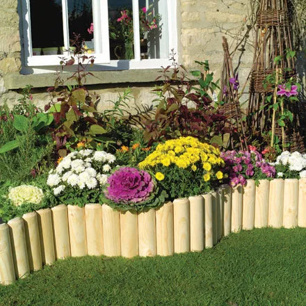 Pressure Treated Log Roll - Natural