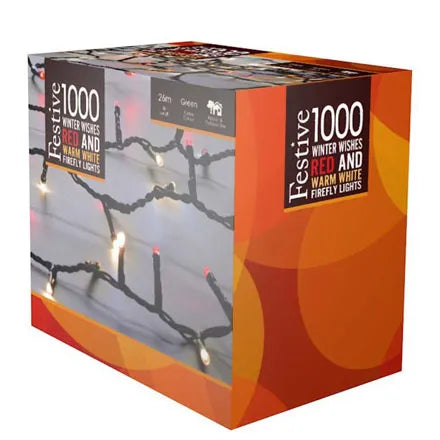 1000 FireFly String Lights Winter Wishes