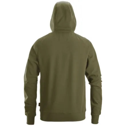 Snickers 2895 Logo Full-Zip Hoodie Khaki Green