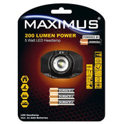 Maximus LED Headlamp 5w 200lm