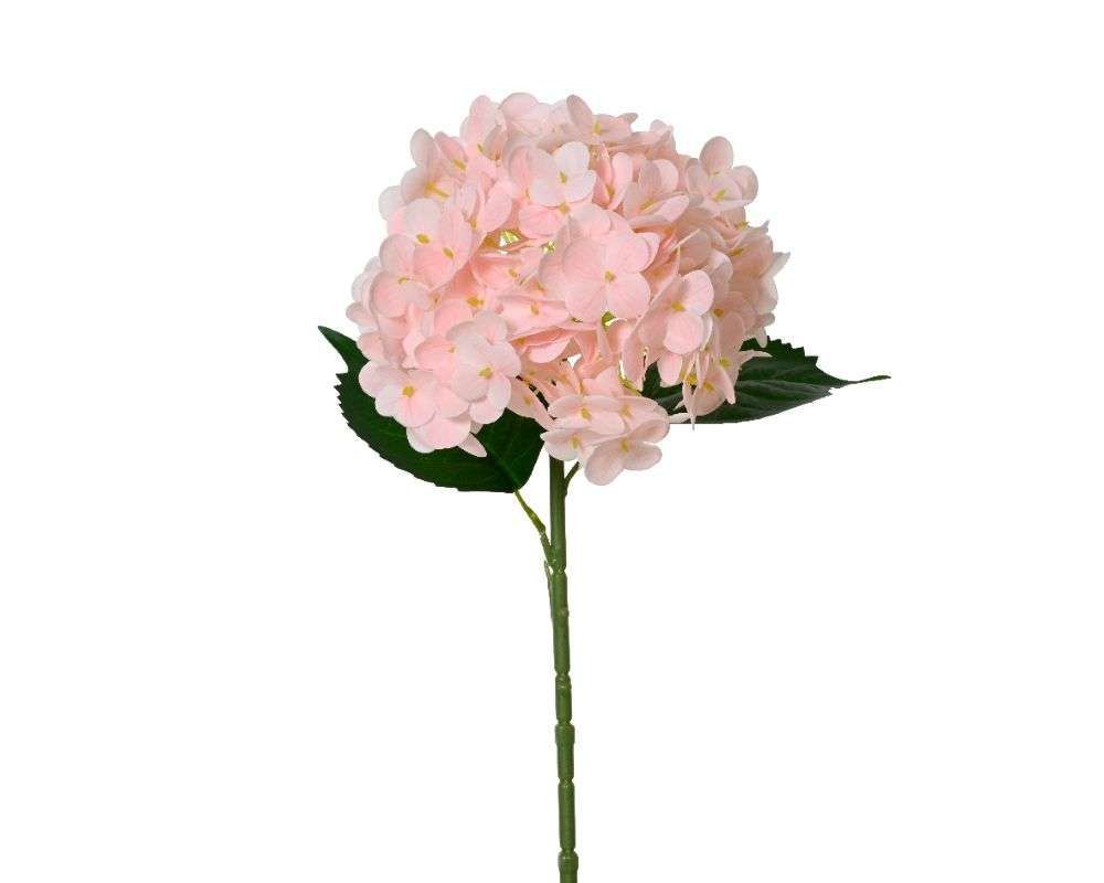 Hydrangea Stem Pink H66cm