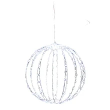 240 LED Twinkle Orb Cool White 40cm