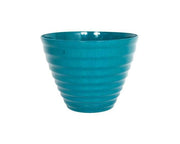 Vale Planter with Saucer Teal 40cm