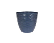 Windermere Glazed Planter Grey 33cm