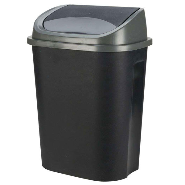 25L Black & Grey Bin