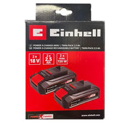  Einhell Power X-Change Plus 18V 2.5Ah Battery Twinpack