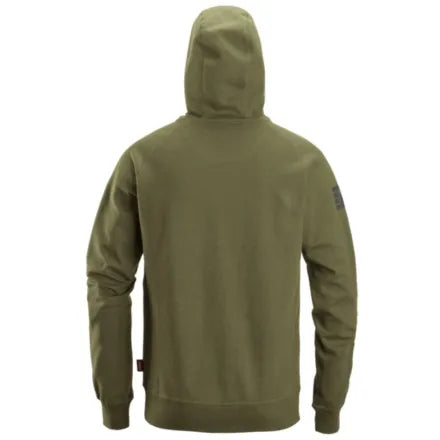 Snickers 2894 Logo Hoodie Khaki Green