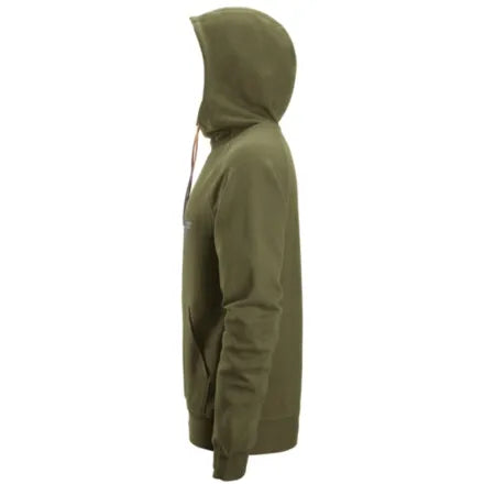 Snickers 2894 Logo Hoodie Khaki Green 3XL