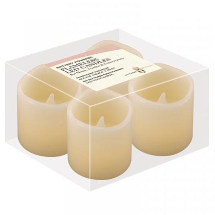 Flameless Pillar Candle- 3 Sizes