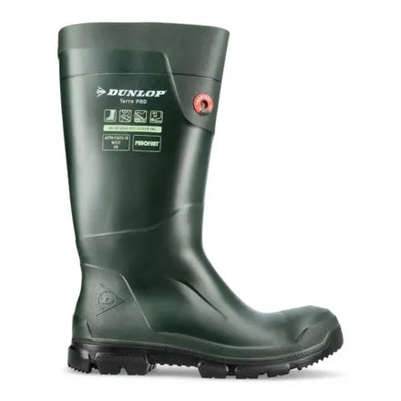 Purofort Terrapro Wellington Green Full Safety 13 UK (48 EU)