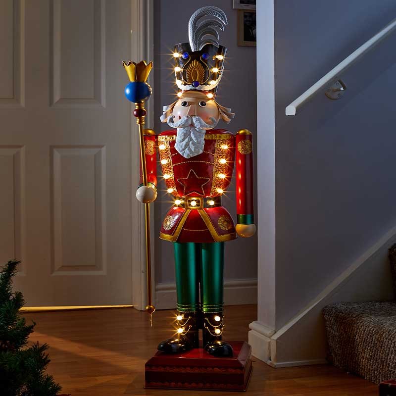 InLit Giant Nutcracker Traditional