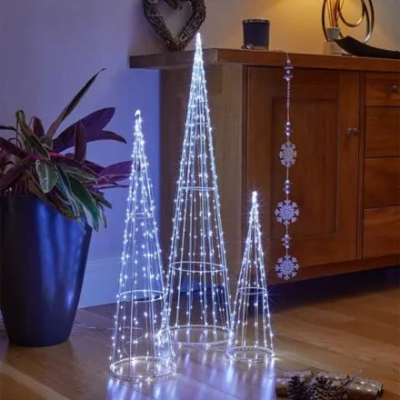 654 LED TreeCone Trio  Cool White