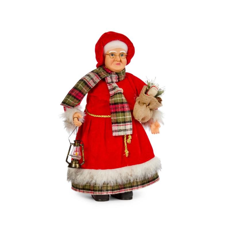 Mrs Claus Figurine
