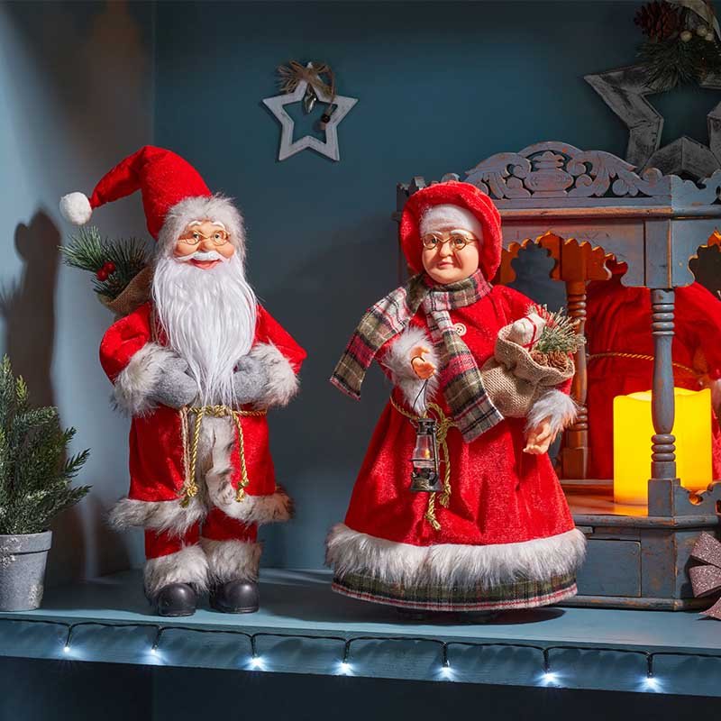 Mrs Claus Figurine