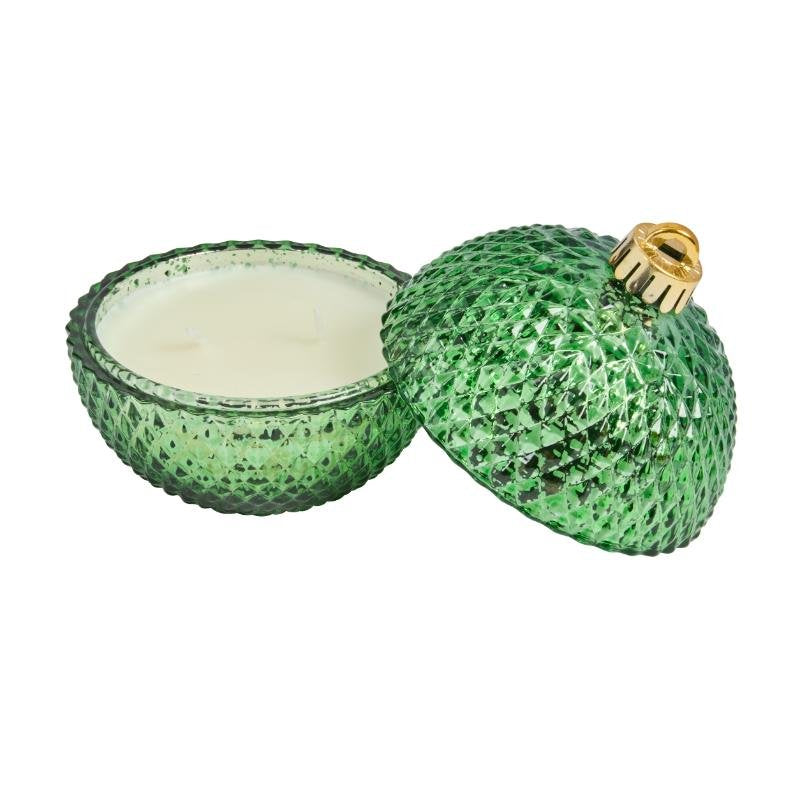 Three Kings Bauble Candle - Green