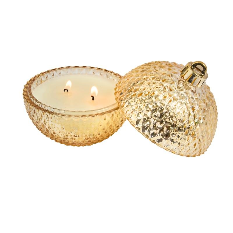 Three Kings Bauble Candle – Fragranced – Red