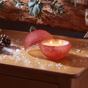 Three Kings Bauble Candle – Fragranced – Red