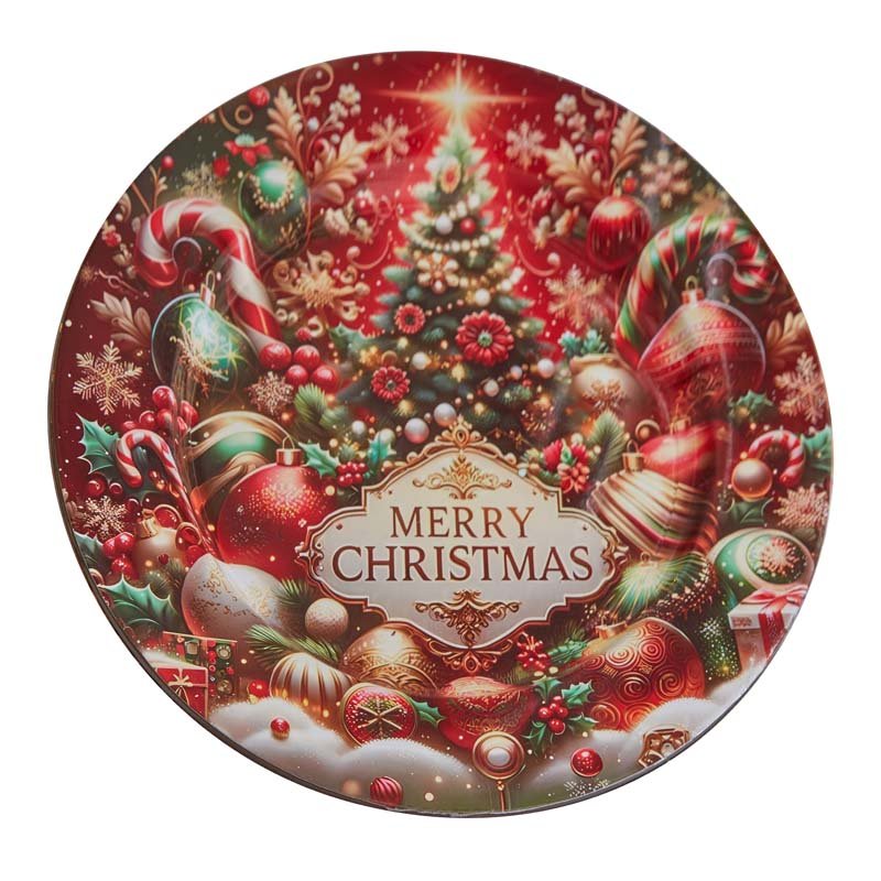 Merry Christmas DecorPlate - 33cm