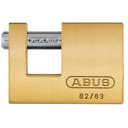 ABUS Brass Shutter Padlock 82/63