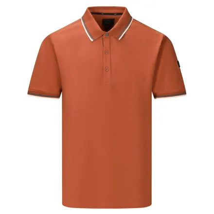 Men's Adryan Polo Shirt Brick Red XXL