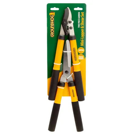 Groundhog G1300003 Mini Lopper & Shear Set