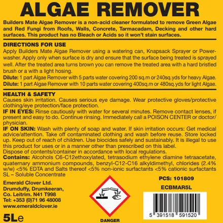 Builders Mate Algae Remover