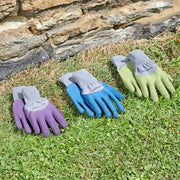 All Seasons Oxford Blue Gardening Gloves Large