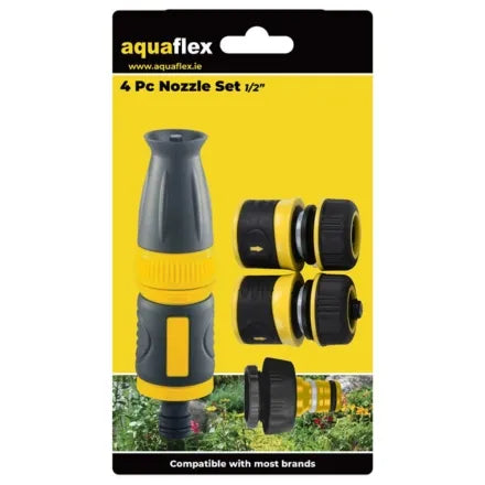 Aquaflex 4 Pc Nozzle Set 1/2 In