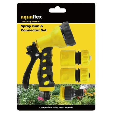 Aquaflex Spray Gun & Connector Set 1/2"