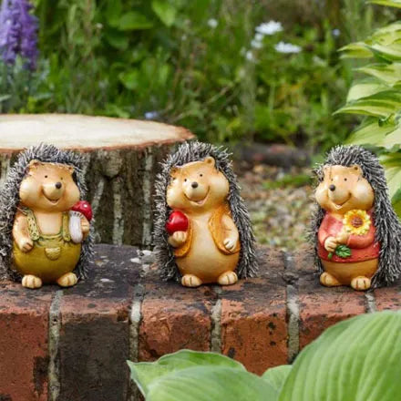 Baby Hoglets Garden Ornament