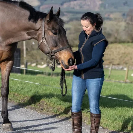 Baleno Sally Women's Fleece Gilet in Navy