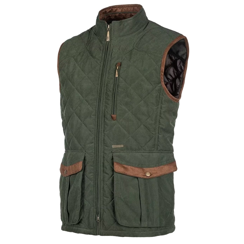 Baleno Thames Men's Quilted Gilet Olive S