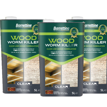 Barrettine’s Woodworm Treatment 5L