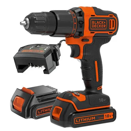 Black & Decker 18V Lithium-Ion Hammer Drill