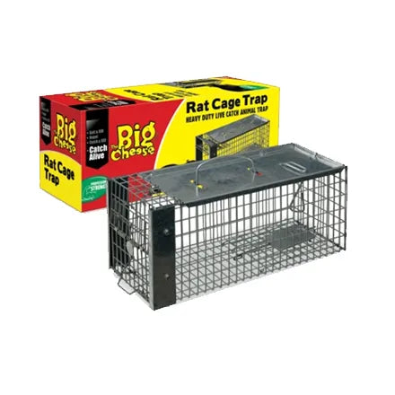 Big Cheese Live Catch Rat Cage