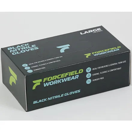 Black Nitrile Gloves (100 pack)