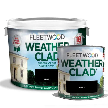 Fleetwood Weather Clad Black Exterior Paint