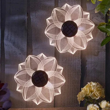 Bloomline Fence & Wall Décor 2-Pk