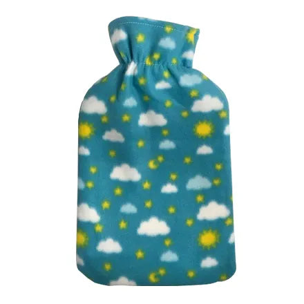 De Vielle Fleece Hot Water Bottle Assorted