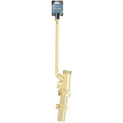 EP 1/2" H.P. Brass Ballvalve -2" Tail 8" Lever