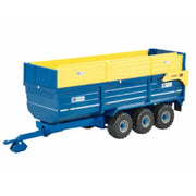 Britains Kane Tri-Axel Halfpipe Silage Trailer