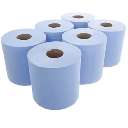 Bruno 2Ply Blue Roll 6 x 175mm