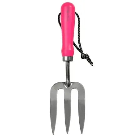 Burgon & Ball FloraBrite Fluorescent Pink Hand Fork
