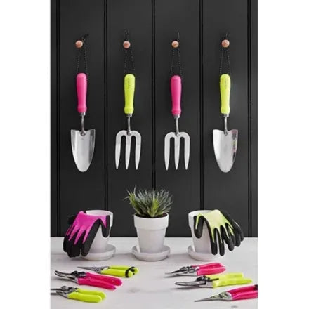 Burgon & Ball FloraBrite Fluorescent Yellow Hand Fork