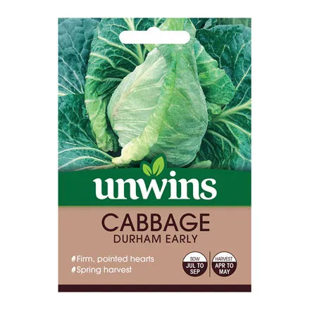Unwins Cabbage (Pointed) Durham Early