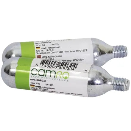 Camro SafeTrap Automatic CO2 cartridge (x2)