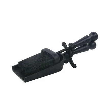 Castle Living Ball Hearth Tidy - Black