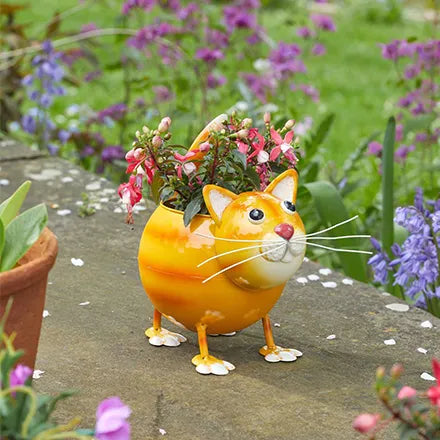 CatPot Metal Planter