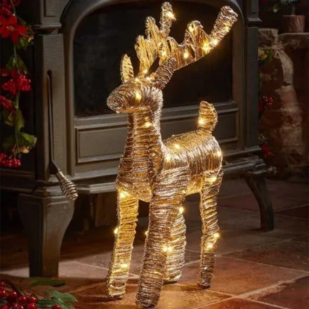 Champagne Braid WonderDeer - 40cm
