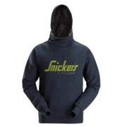 Classic Snickers Logo Hoodie Navy
